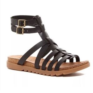 Black Gladiator Sandals from Kork-Ease